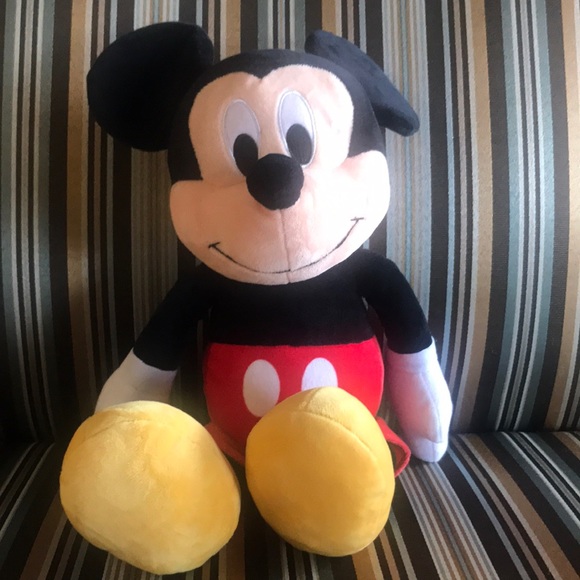 Disney Mickey medium 17” plush perfect condition - Picture 1 of 6